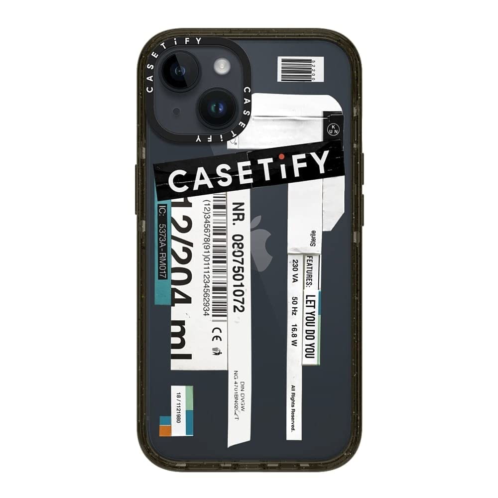 Amazon.co.jp: CASETiFY iPhone 14 用 ケース インパクト - ブラック